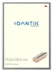 DANTIK rám na obraz 70x100 | RIVIERA zelená (Plexi Čiré)