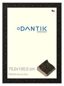 DANTIK rám na obraz 70x100 | PRAHA černá (Plexi Čiré)