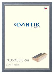 DANTIK rám na obraz 70x100 | AMALFI modrá (Plexi Čiré)