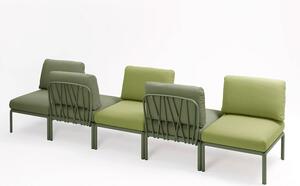 Nardi KOMODO 5 modulárna sedačka farebné možnosti: tortora rám/ grigio šedý poťah