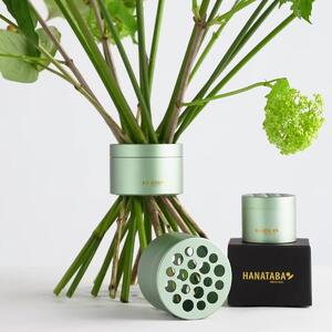 Nástroj na aranžovanie kytíc Hanataba Matcha Green – set 2 ks