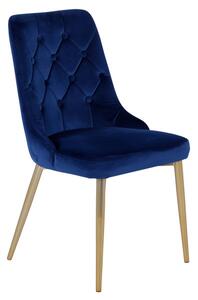 Venture design Jedálenská stolička VELVET-deluxe Farba: Zelená