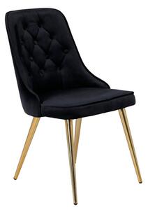 Venture design Jedálenská stolička VELVET-deluxe Farba: Modrá