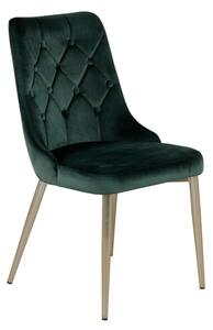 Venture design Jedálenská stolička VELVET-deluxe Farba: Svetlá šedá