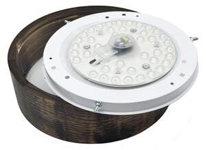 Brilagi - LED Stropné svietidlo CARVALHO SMOKEY LED/20W/230V dub pr. 27,5 cm