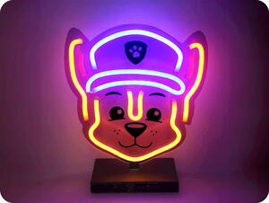 TelForceOne LED NEON dekorácia na stojane LABKOVÁ PATROLA - CHASE [GSM189323]