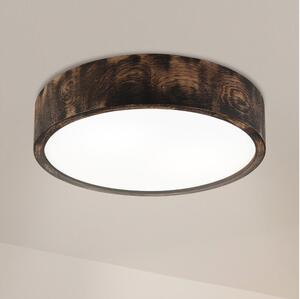 Brilagi - LED Stropné svietidlo CARVALHO SMOKEY LED/36W/230V dub pr. 37,5 cm