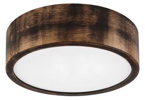 Brilagi - LED Stropné svietidlo CARVALHO SMOKEY LED/20W/230V dub pr. 27,5 cm