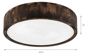 Brilagi - Stropné svietidlo CARVALHO SMOKEY 2xE27/60W/230V dub pr. 37,5 cm