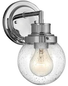 Quintiesse QN-POPPY1-PC-BATH-Kúpeľňové nástenné svietidlo POPPY 1xE27/60W/230V IP44 lesklý chróm