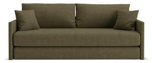 Zelená ženilková rozkladacia pohovka 209 cm Shannon – Cosmopolitan Design