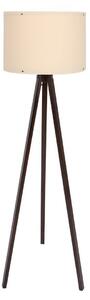 Stojacia lampa Tripod Cream Walnut 101