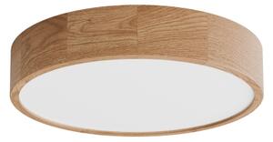Stropné svietidlo so senzorom CLEO 4xE27/24W/230V pr. 47,5 cm dub