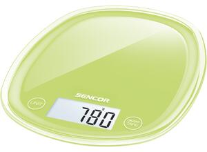 Sencor SKS 37GG kuchynská váha, zelená