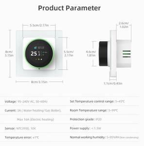 Immax NEO 07555L - Termostat pre elektrické podlahové kúrenie SMART 230V/16A