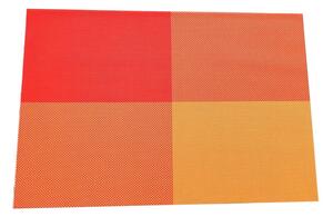 Oranžové látkové prestieranie 2 ks 30x45 cm Chess - JAHU collections