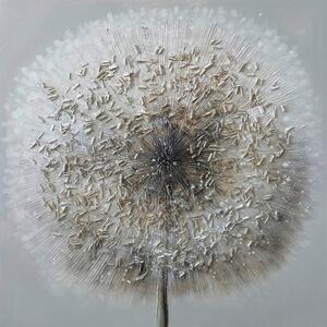 OLEJOMAĽBA, kvety, 85/85 cm Monee - Obrazy