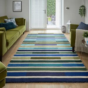 Zelený vlnený koberec 170x120 cm Piano - Flair Rugs