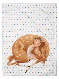 Butter Kings Detska deka Forest school sleeping fairy, 75 x 100 cm