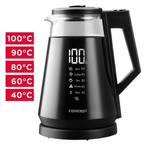 Concept RK4170 digitálna rýchlovarná kanvica Thermosense 1,7 l