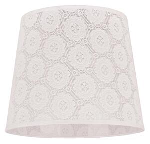 Duolla - Tienidlo k stolný lampě CLASSIC M E27 pr. 24 cm biela