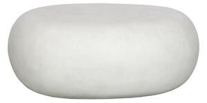Biely konferenčný stolík 49x65 cm Pebble – vtwonen