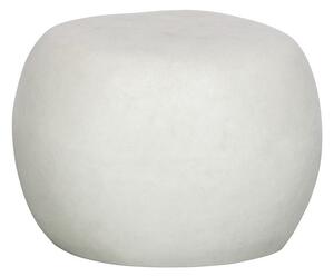 Biely okrúhly konferenčný stolík ø 50 cm Pebble – vtwonen