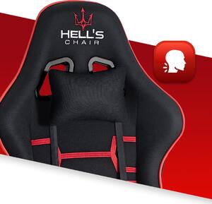 Hells Herné kreslo Hell's Chair HC-1008 RANGER Red Mesh