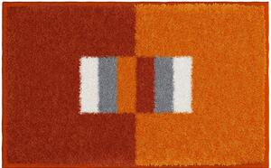 LineaDue CAPRICIO - Kúpeľňový koberec oranžový Rozmer: 60x90 cm