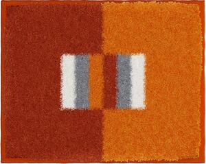 LineaDue CAPRICIO - Kúpeľňový koberec oranžový Rozmer: 50x80 cm