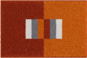 LineaDue CAPRICIO - Kúpeľňový koberec oranžový Rozmer: 60x90 cm