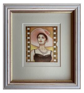 Jelenová Veronika - S. Loren | 23.6x26.6