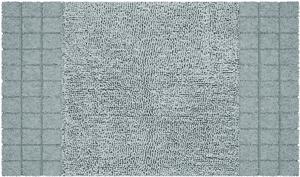 LineaDue CHESS - Kúpeľňový koberček šalviový Rozmer: 70x120 cm