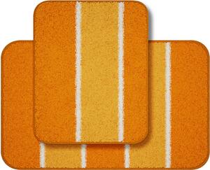 LineaDue WAYMORE - Kúpeľňový koberček oranžový Rozmer: 50x80 cm