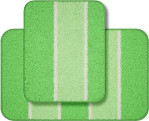 LineaDue WAYMORE - Kúpeľňový koberček zelený Rozmer: N/A