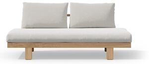 Tribu Rám pre 2-miestny stredový diel Pure Sofa, Tribu, 185x98x63 cm, rám teak, bez sedákov