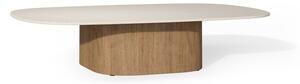 Tribu Konferenčný stolík Seren, Tribu, obdĺžnikový 150x100x32 cm, rám teak, doska keramika dekor marrone