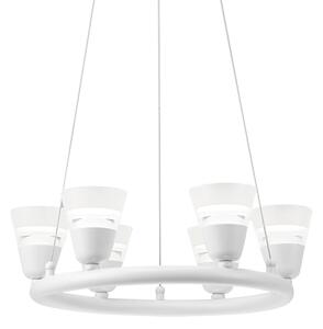 PLX LED moderné závesné osvetlenie BELAGIO, 30W, teplá biela, ecru