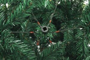 KONDELA 3D vianočný stromček, zelená, 180 cm, CHRISTMAS TYP 3