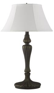 Searchlight EU46091WH - Stolná lampa AMY 1xE27/60W/230V