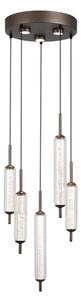 Searchlight 76210-5CL - LED stmievateľný luster na lanku CATTAIL LED/24W/230V