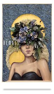 Femme MARINE - 75 x 115 cm
