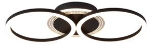 Searchlight 13651BK - LED stmievateľné stropné svietidlo CONTOUR LED/24W/230V 3000K