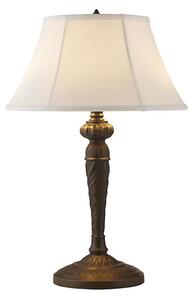 Searchlight EU46092WH - Stolná lampa AMY 1xE27/60W/230V