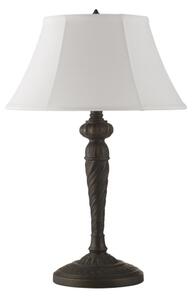 Searchlight EU46092WH - Stolná lampa AMY 1xE27/60W/230V