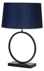 Searchlight EU93101AZ - Stolná lampa ELEGANT 1xE27/60W/230V modrá