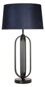 Searchlight EU91101AZ - Stolná lampa CHIC 1xE27/60W/230V modrá