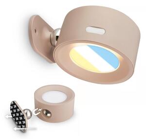 Briloner 3896011 - LED stmievateľné nabíjateľné nástenné svietidlo LED/1,6W/5V 1500 mAh béžová