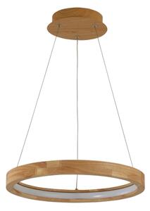 Brilagi - LED luster na lane UMEA WOOD, LED/30W/230V, priemer 40 cm, drevo