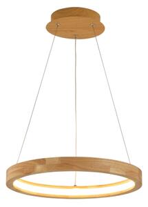 Brilagi - LED luster na lane UMEA WOOD, LED/30W/230V, priemer 40 cm, drevo